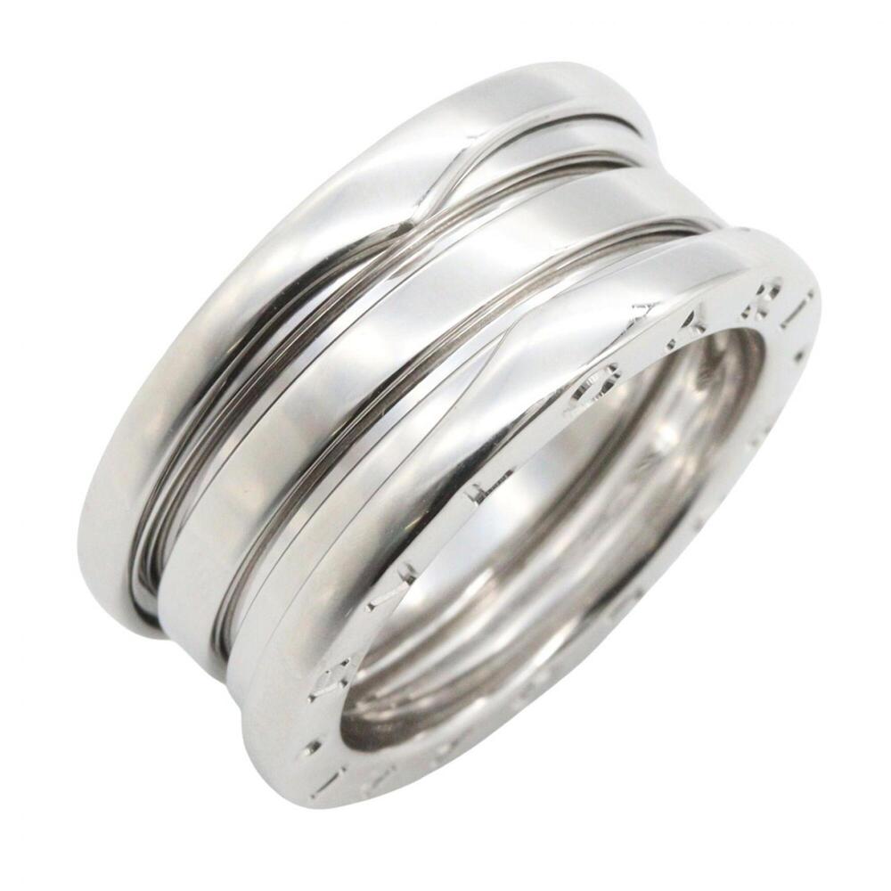 Bvlgari Bulgari B-zero1 Ring, 3-band ring, 18K White Gold (18KWG), Silver-ton...